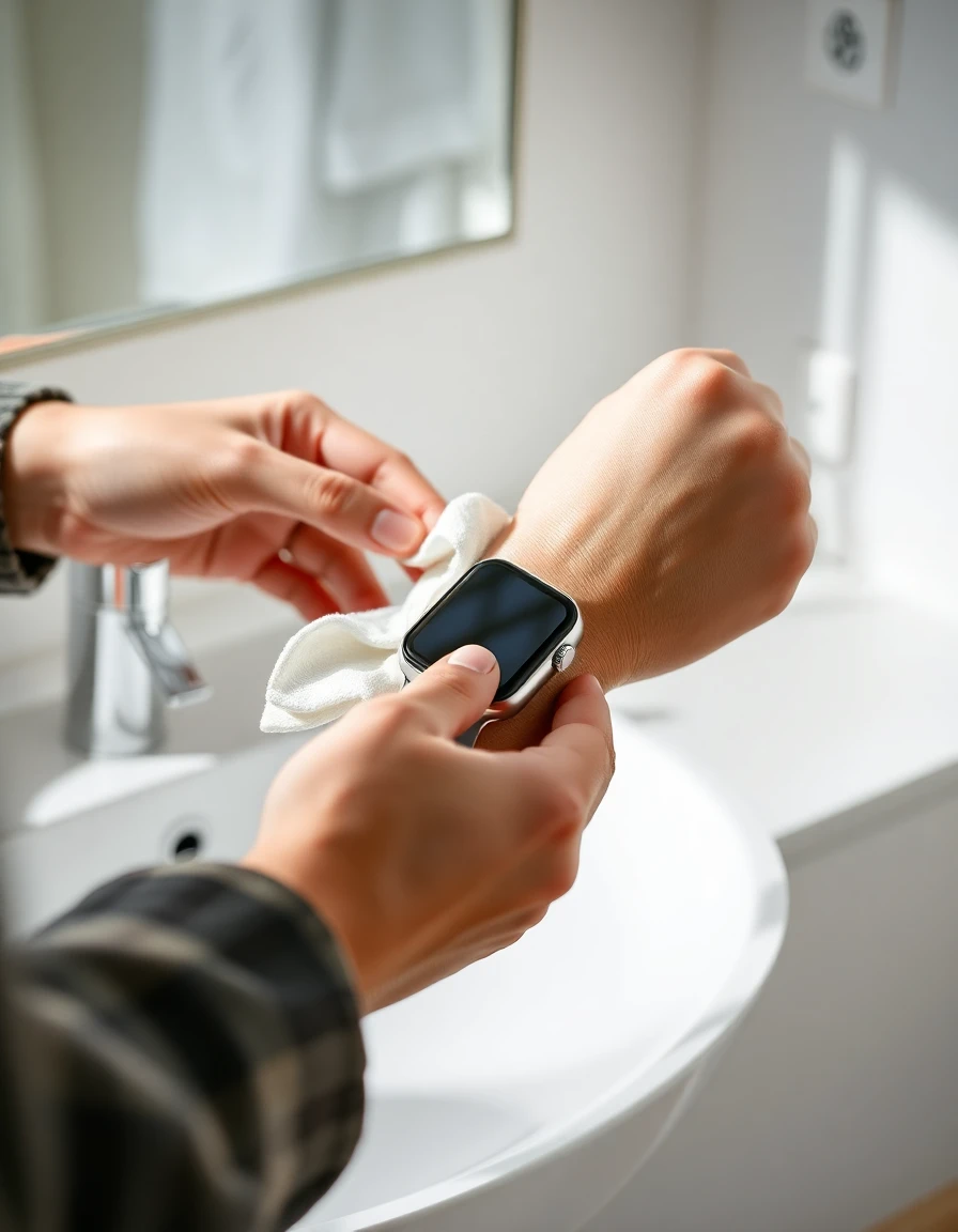 Como limpar e cuidar do seu smartwatch capa
