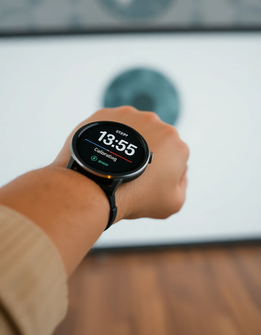 Como calibrar sensor de passos do smartwatch capa