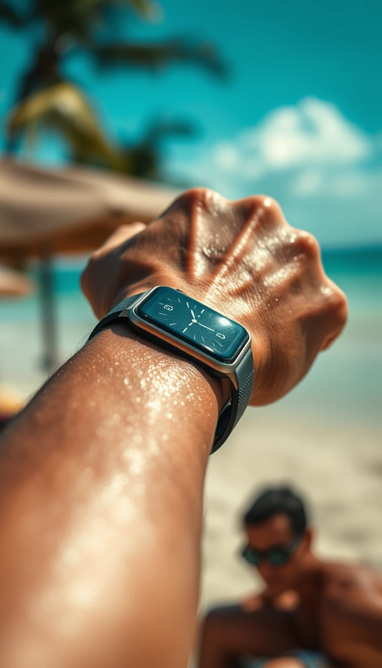 5 erros ao usar smartwatch em clima quente